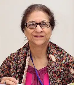 She was an advocate and human rights defender in Pakistan, who was awarded by the united nations as well as the government of Pakistan.