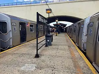 Platform before 2019 renovation