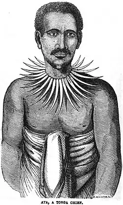 Ata, a Tonga Chief, 1853