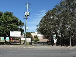 MacGregor State High School side entrance.