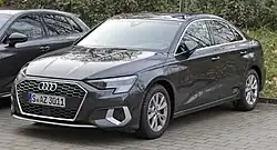 Audi A3 Saloon front view
