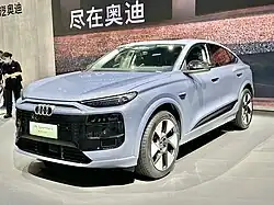 Audi Q6L Sportback e-tron at 2024 Guangzhou Auto Show