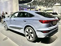 Audi Q6L Sportback e-tron rear
