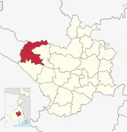 Location in West Bengal