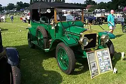 Wellington tourer 1912, car 5997, engine 6107