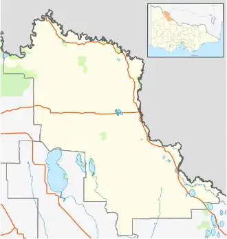 Boundary Bend is located in Rural City of Swan Hill