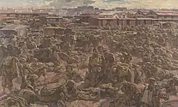 Australian troops disembarking at Alexandria after the evacuation of Greece