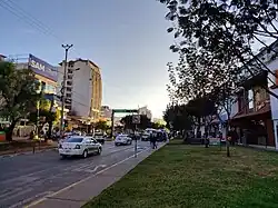 La Cultura Avenue in the Wanchaq district
