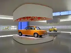 1960s BMW automobiles in the BMW Museum