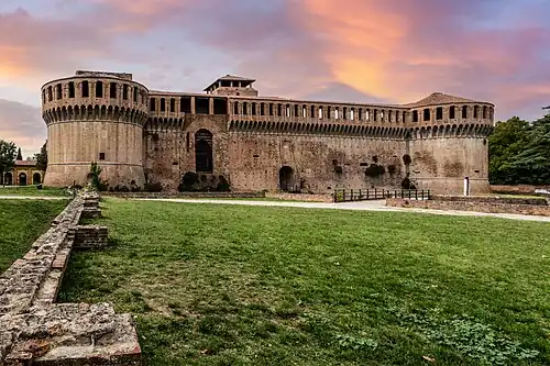 The Rocca Sforzesca of Imola