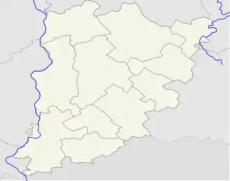 Apostag is located in Bács-Kiskun County