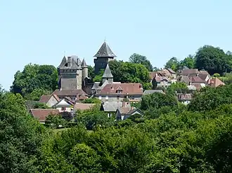 A general view of Badefols-d'Ans
