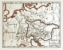 Baiern unter den Carolingern im Jahre 900