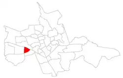 The bairro in District of Sede