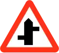 Staggered junction ahead