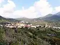 Panoramic view of Bargone, Italy.