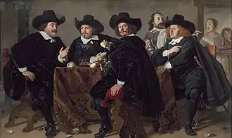 Gerard Reynst, Cornelis Jan Witsen, Roelof Bicker, and Simon van Hoorn.[1]