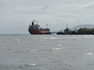 Picture of the view of the Batangas Bay from San Pedro, Bauan