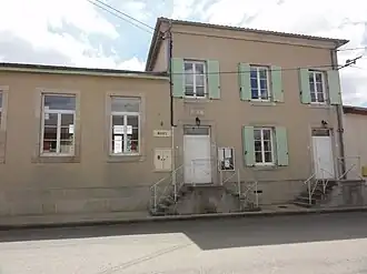 The town hall in Baudrémont