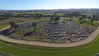 A large swap meet held in Beaudesert, Queensland, Australia