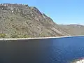 Ben Crom mountain viewed across Ben Crom Reservoir