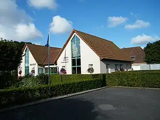 The town hall in Berneval-le-Grand