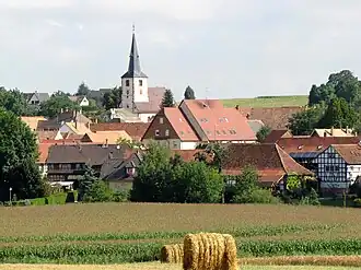 A general view of Berstett