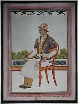 Portrait of Mukhtiyar General Bhimsen Thapa