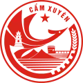 Official seal of Cẩm Xuyên district