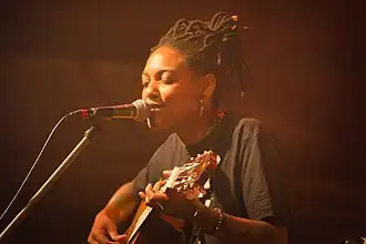 Ferreira live at the 2023 Rudolstadt-Festival in Germany