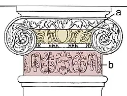 drawing of architectural detail