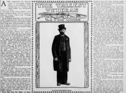 Newspaper article about William Patterson Banes