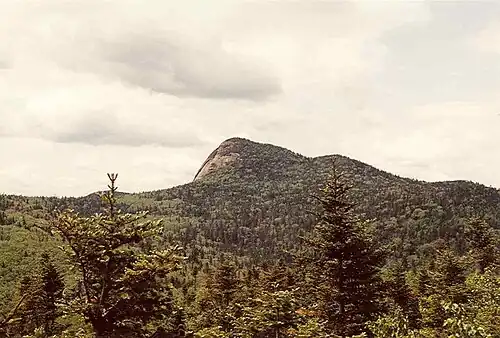 Big Slide Mountain seen from The Brothers Trail