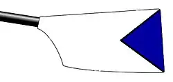Image showing the rowing club's blade colours