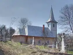 Wooden church in Ciuleni