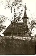 Greek-Catholic church, dedicated 1780, demolished 1967 (Marin)