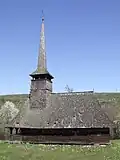 Wooden church in Toplița