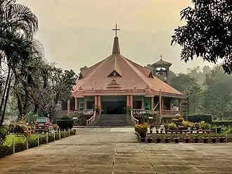 Cathedral of St. Alphonsus, the seat of the Roman Catholic Diocese of Bareilly.