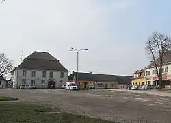 Centre of Blížkovice