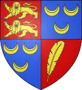 Coat of arms of Cuverville
