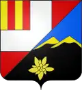 Arms of Carroz d'Arâches, France.