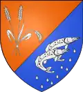 Arms of Bellefontaine, France.