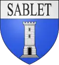 Coat of arms of Sablet