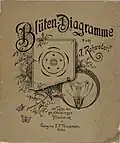 Cover of an 1893 book on floral diagrams and plant classification