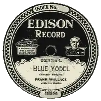 Frankie Marvins „Blue Yodel" (1928)