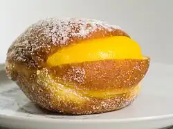 Bola de Berlim (a type of Berliner)