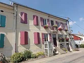 The town hall in Boncourt-sur-Meuse