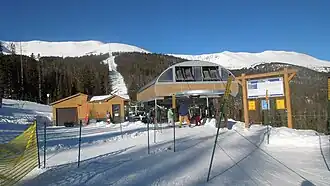 The Kensho SuperChair provides lift access to the summit of Peak 6