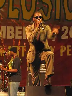 Bounty Killer performing in 2006