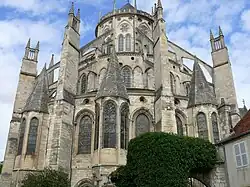 The chevet, all windows without tracery